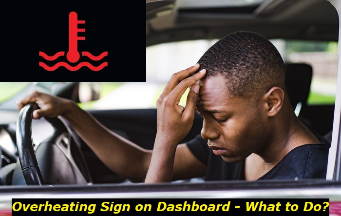 overheating sign on dashboard